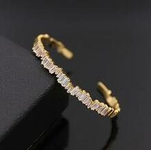 Bonjour Bracelet La French Natural Baguette Setting - Size: Goldy K290-32413326352
