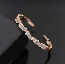 Bonjour Bracelet La French Natural Baguette Setting - Size: Rosy K290-32413326416