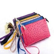 Omg Omg Faux Ostrich Leather Purses - Color: Hot Pink