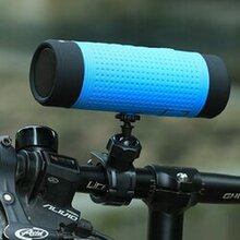 Bike Speaker And Light With Bluetooth Speaker - Color: Blue K290-33014872571990