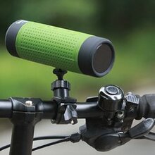 Bike Speaker And Light With Bluetooth Speaker - Color: Green K290-33014872604758