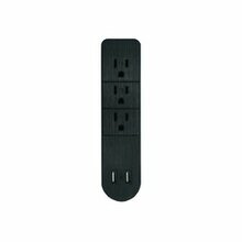 Versatile Multi Outlet Ac Plus Fast Usb Charger With Surge Protection - Choice: 2 - Pack Black K290-33079000662102