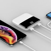 Mini-max Powered Charger For Smart Phones And Tablets - Color: White