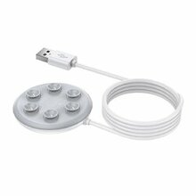 Superfast Ultra Thin And Round Wireless Charger - Color: White K290-33296680681558