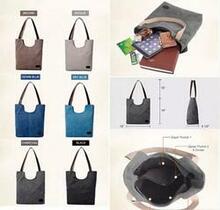 Natura Cotton Canvas Tote By Journey Collection F369-3643976389