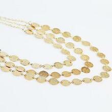 Sweet Glow Triple Strand Necklace - Style: Golden Glow K290-37058524816