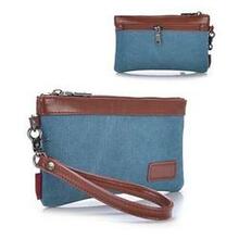 This & That Clutch And Wrist Let 2 In 1 Purse - Color: Aqua Blue