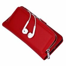 Newest Iphone 8 Case With Zipper Pocket Detachable Case -phone Style: Iphone 8, Color: Hot Pink K290-43029151952