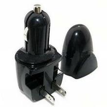 Dual Charger 2 In 1 Car And Wall Charger With Usb Port