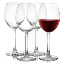 Pasabahce Enoteca 4 Piece 19.3 Ounce Bordeaux Wine Glass Set