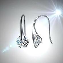 Boutique Diamonds - Charming Swarovski Drop Earrings