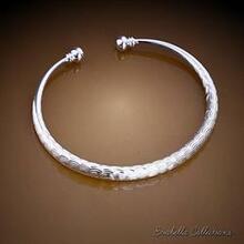 White Clouds - Cuff Bracelet By Evabella Collections