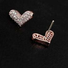Heart Beats The Pave Heart Earrings
