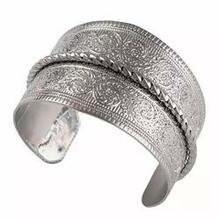 Surfina Surf The Waves Silver Cuff Bracelet