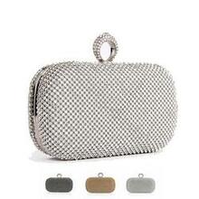 My Diamond Ring Clutch - Color: Silver