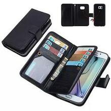 Iphone 6/6 Plus And Samsung Smartphone Removable Wallet Case With Wristlet -color: Black, Style: Ip