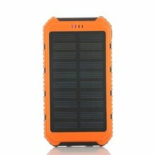 Roaming Solar Power Bank Phone Or Tablet Charger - Color: Orange