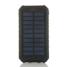 Roaming Solar Power Bank Phone Or Tablet Charger - Color: Black