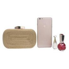 Roped In Clutch With Nautical Motif F369-6079294277