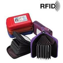 Zip Vault Rfid Blocker Card Holder And Wallet Hsm - Color: Pink K290-6115612459043