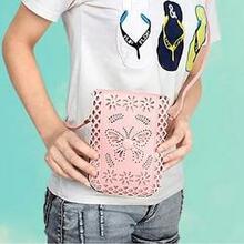 Social Butterfly A Flower And A Butterfly Filigree Design Crossbody Bag F369-684419460