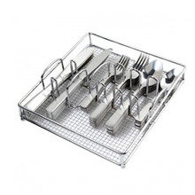 Gibson Home Abbeville 61 Piece Stainless Steel Flatware Set With Wire Caddy