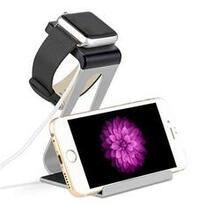 Apple Iwatch And Iphone A Dual Charging Stand - Color: Black K290-7094363397