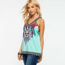 Roma Top In Tribal Print F369-8761388560