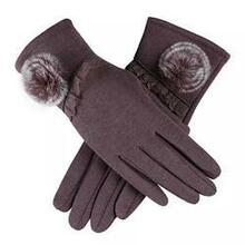 Sweet Rozina Touch Gloves - Color: Faded Pink