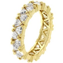 Golden Trillion Fashionista Ring (size: 05) (pack Of 1 Ea)