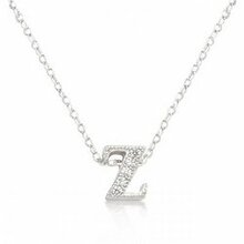 Micro-pave Initial Z Pendant (pack Of 1 Ea)
