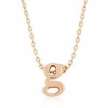 Rose Gold Initial G Pendant (pack Of 1 Ea)