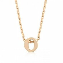 Rose Gold Initial O Pendant (pack Of 1 Ea)