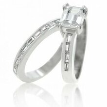 Princess Baguette Wedding Set (size: 05) (pack Of 1 Ea)