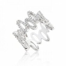 Cubic Zirconia Oval Fashion Ring (size: 05) (pack Of 1 Ea)
