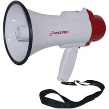 Pyle Pro Professional Megaphone And Bullhorn With Siren & Voice Recorder (pack Of 1 Ea)