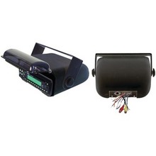 Pyle Pro Universal Marine Stereo Housing With Full Chassis-wired Casing (black) (pack Of 1 Ea)