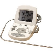 Taylor Precision Products Digital Cooking Thermometer And Timer (pack Of 1 Ea)