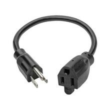 Tripp Lite Power Extension And Adapter Cable (1 Foot) (pack Of 1 Ea)