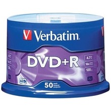 Verbatim 4.7gb Dvd+rs (50-ct Spindle) (pack Of 1 Ea)