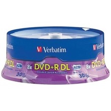 Verbatim 8.5gb Dual-layer Dvd+rs (30-ct Spindle) (pack Of 1 Ea)