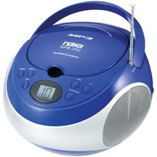 Naxa Portable Cd And Mp3 Players With Am And Fm Stereo (blue) (pack Of 1 Ea)