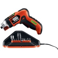 Black & Decker Lithium Screwdriver With Screw Holder (pack Of 1 Ea)
