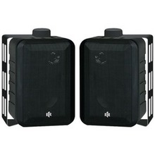 Bic America 4" Rtr Series 3-way Indoor And Outdoor Speakers (black) (pack Of 1 Ea)