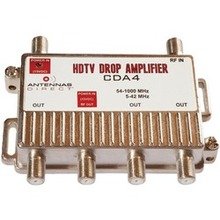 Antennas Direct Output Tv And Cat-5 Distribution Amp (4 Way) (pack Of 1 Ea)