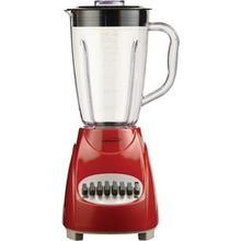 Brentwood 12-speed Blender With Plastic Jar (red) (pack Of 1 Ea)