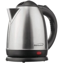 Brentwood 1.5-liter Stainless Steel Electric Cordless Tea Kettle (brushed Stainless Steel) (pack Of