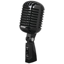 Pyle Pro Classic Retro Vintage-style Dynamic Vocal Microphone (black) (pack Of 1 Ea)