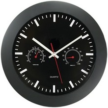 Timekeeper 12" Temperature & Humidity Wall Clock (pack Of 1 Ea)