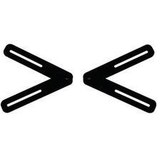 Peerless-av Universal Soundbar Mount (pack Of 1 Ea)